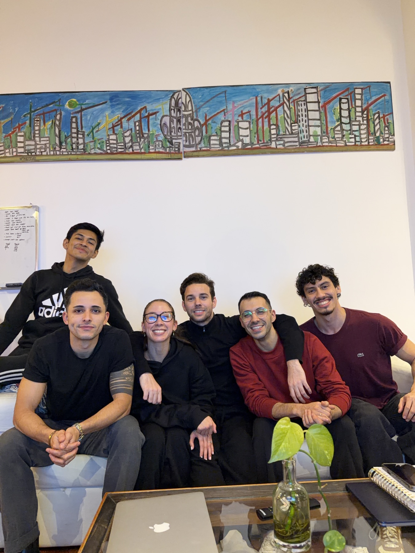 The Ballet World Connected team together