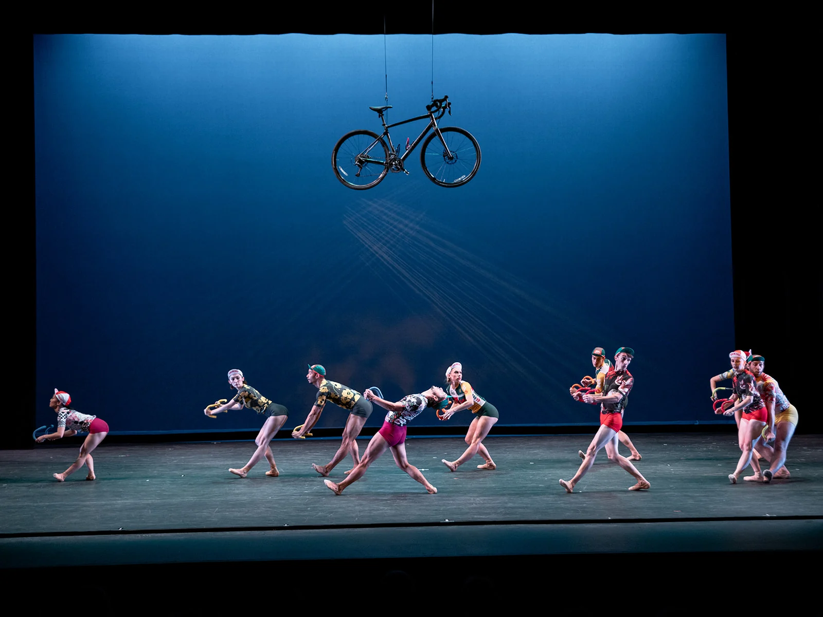 A performance of La Bici by Scott Thyberg
